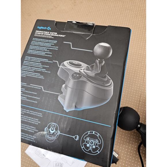 Logitech G Driving Force Shifter for G29/G920 Racing Wheel - Black - Picture 7 of 9